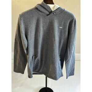 VANS Men's Gray Lightweight Hoodie Sweatshirt, Size M
